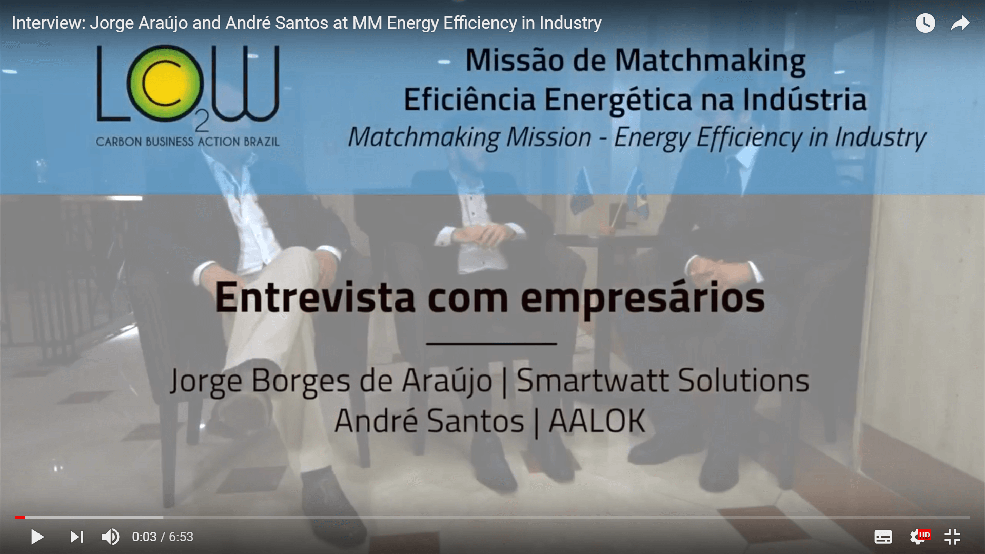 Low Carbon Brazil - Tecnologia de Baixo Carbono