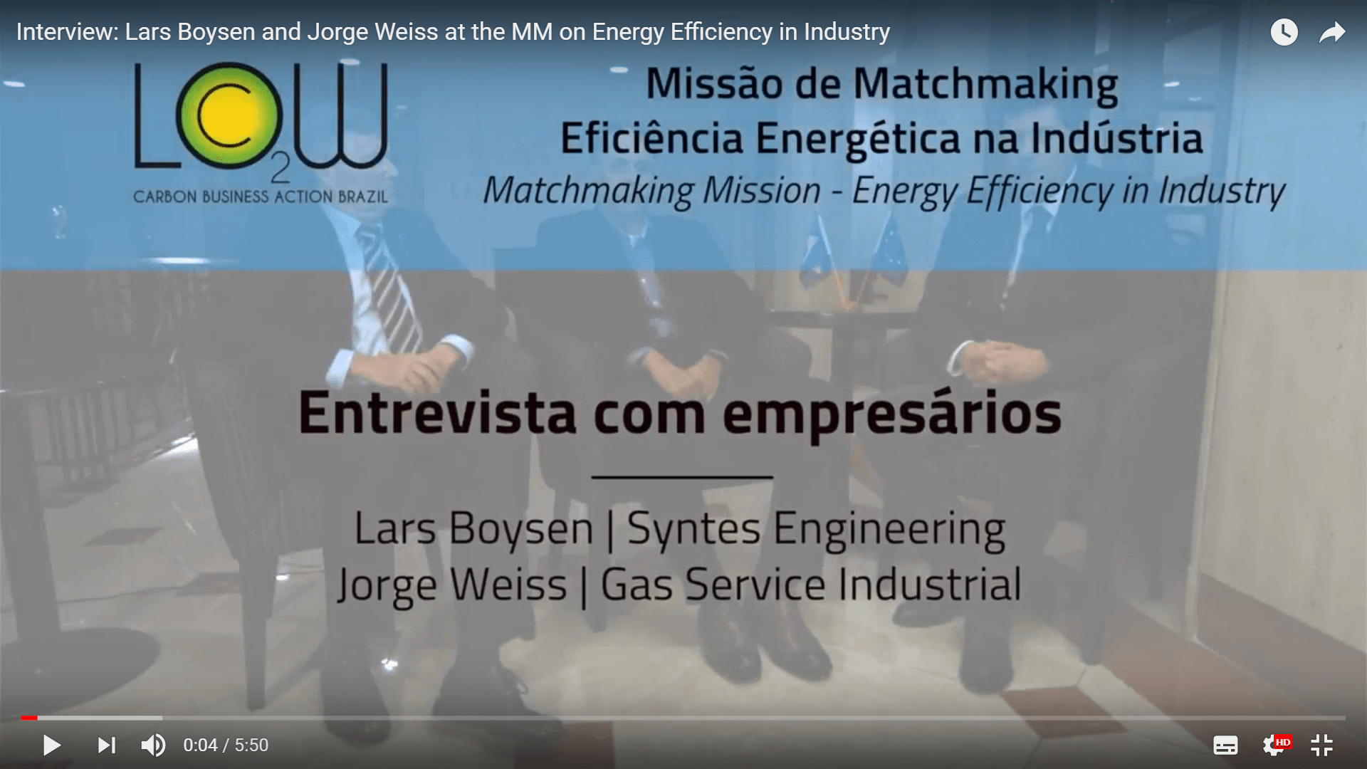 Low Carbon Brazil - Tecnologia de Baixo Carbono